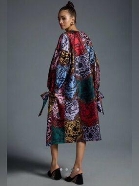 ANTHROPOLOGIE NWT HUTCH BOW-SLEEVE DUSTER JACKET 🐯